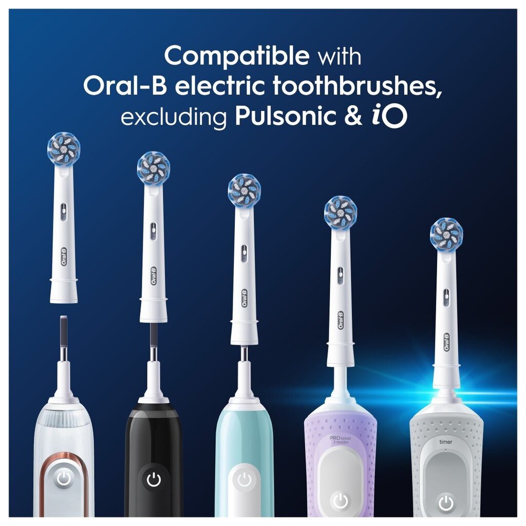 Oral-B EB60-4 Sensitive Clean Pro hinta ja tiedot | Sähköhammasharjan vaihtoharjat | hobbyhall.fi