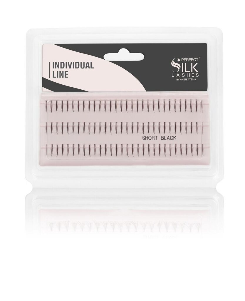 Perfect Silk Lashes Single Short Black hinta ja tiedot | Irtoripset ja ripsentaivuttimet | hobbyhall.fi