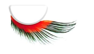 Perfect Silk Lashes™ -koristeelliset ripset Synthetic Hair Colorful Wild hinta ja tiedot | Irtoripset ja ripsentaivuttimet | hobbyhall.fi