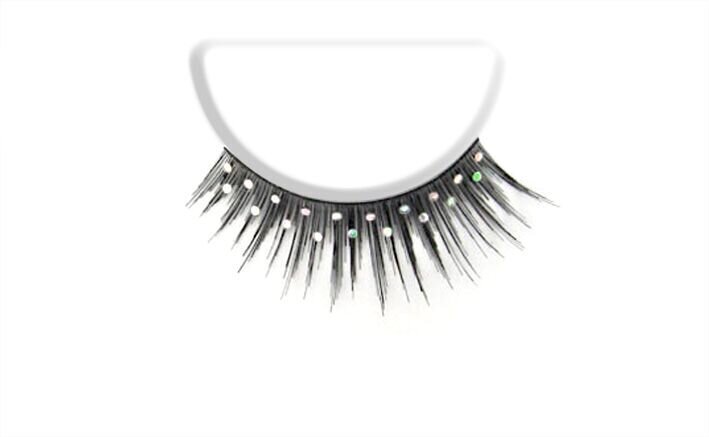Perfect Silk Lashes™ -koristeelliset ripset Eyelashes with Sparkle Studs hinta ja tiedot | Irtoripset ja ripsentaivuttimet | hobbyhall.fi