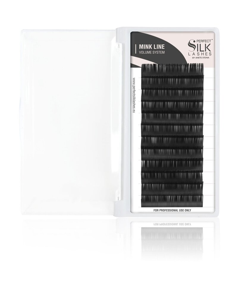 Ripsinauha PSL Mink Lashes B.05 Black 12 mm hinta ja tiedot | Irtoripset ja ripsentaivuttimet | hobbyhall.fi