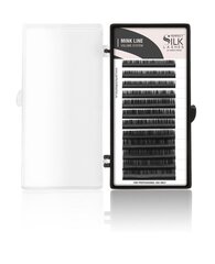 Ripsinauha PSL Mink Lashes C.07 Black 8/10/12 mm hinta ja tiedot | Irtoripset ja ripsentaivuttimet | hobbyhall.fi