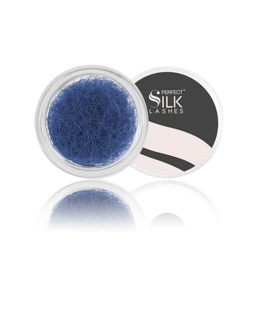 Silkkiripset Perfect Silk Lashes 2500 J.12 Blue 10 mm hinta ja tiedot | Irtoripset ja ripsentaivuttimet | hobbyhall.fi