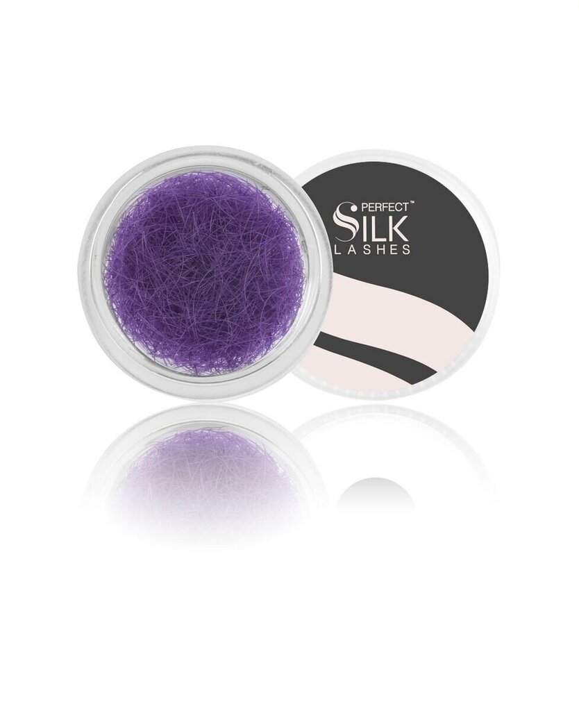 Silkkiripset Perfect Silk Lashes 2500 J.12 Violet 10 mm hinta ja tiedot | Irtoripset ja ripsentaivuttimet | hobbyhall.fi