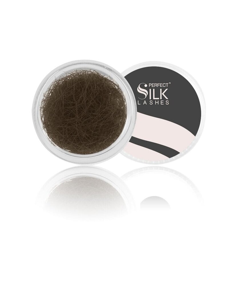 Silkkiripset Perfect Silk Lashes 2500 J.12 Brown 13 mm hinta ja tiedot | Irtoripset ja ripsentaivuttimet | hobbyhall.fi