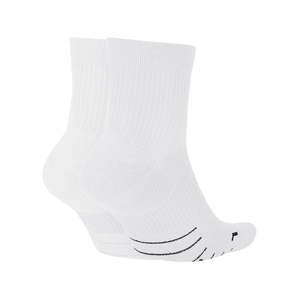 Nike Sukat U NK Mltplier Ankle 2PR White SX7556 100 hinta ja tiedot | Miesten sukat | hobbyhall.fi