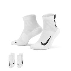 Nike Sukat U NK Mltplier Ankle 2PR White SX7556 100 hinta ja tiedot | Miesten sukat | hobbyhall.fi