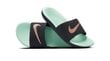 Varvastossut Nike KAwa Slide, musta-minttu hinta ja tiedot | Naisten sandaalit ja tossut | hobbyhall.fi