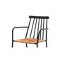 Tuoli "Basel", musta/ruskea hinta ja tiedot | Puutarhatuolit | hobbyhall.fi