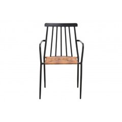 Tuoli "Basel", musta/ruskea hinta ja tiedot | Puutarhatuolit | hobbyhall.fi