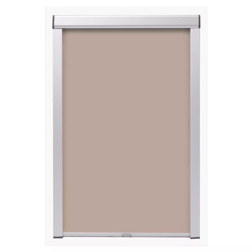 vidaXL Pimentävä rullaverho beige F06 hinta ja tiedot | Rullaverhot | hobbyhall.fi