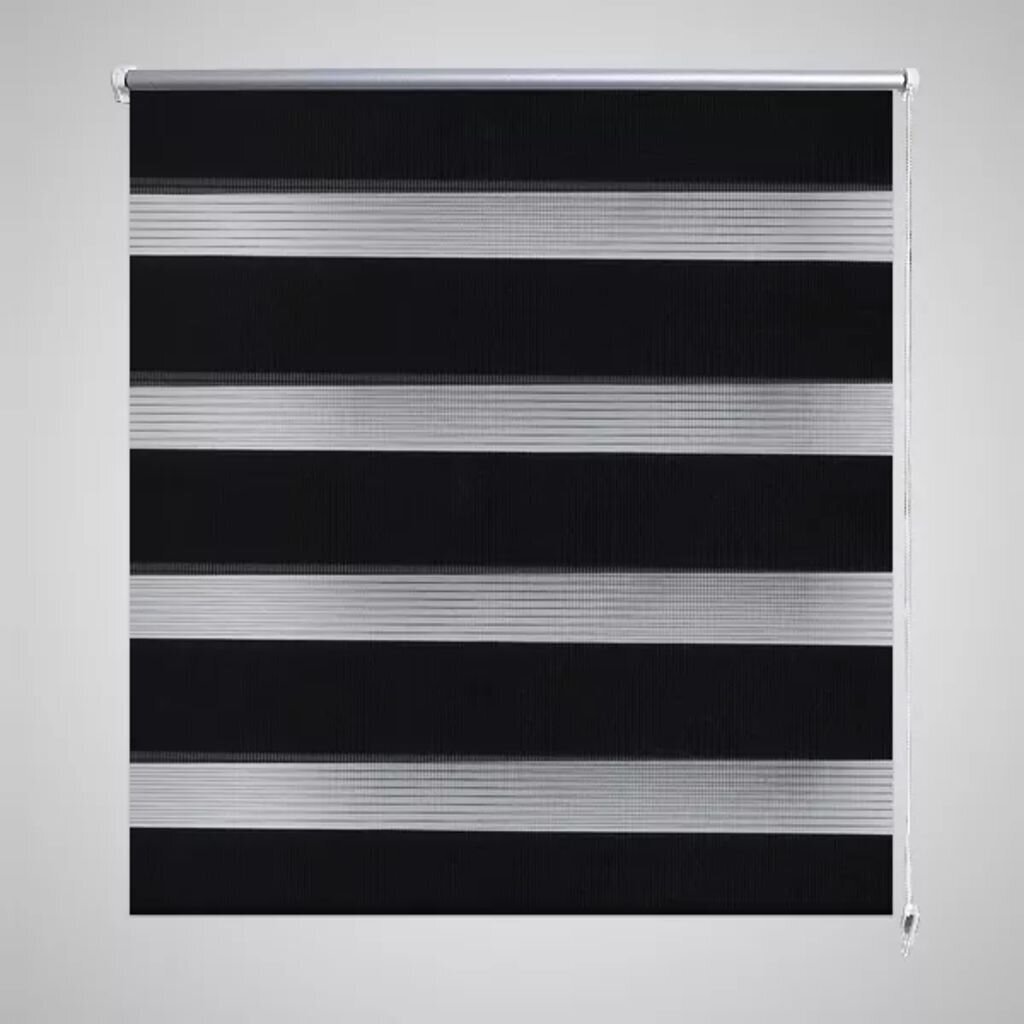 Zebra rullakaihdin 80 x 175 cm musta hinta ja tiedot | Rullaverhot | hobbyhall.fi