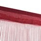 vidaXL String-verhot 2 kpl 100x250 cm Viininpunainen hinta ja tiedot | Verhot | hobbyhall.fi