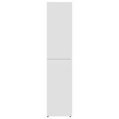 vidaXL Kenkäkaappi valkoinen 80x39x178 cm lastulevy hinta ja tiedot | Kenkäkaapit ja -hyllyt | hobbyhall.fi