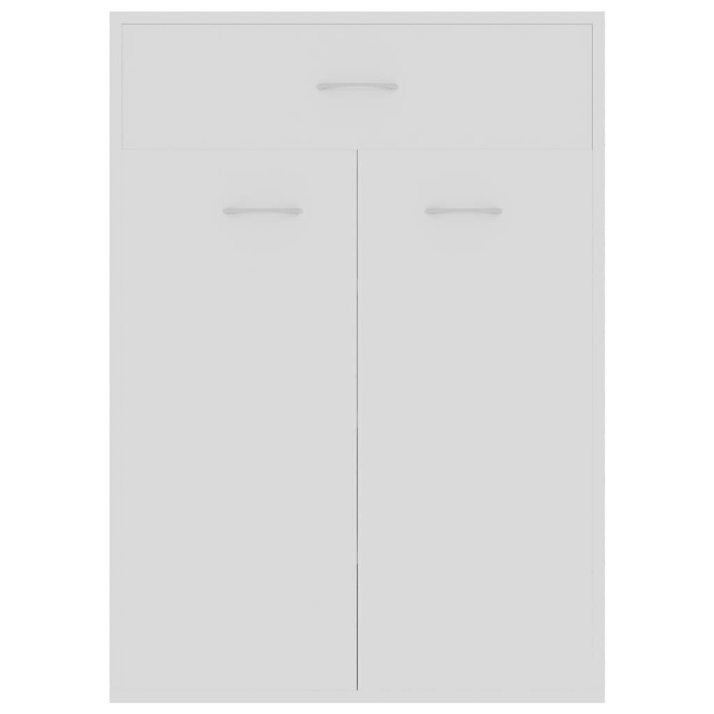 vidaXL Kenkäkaappi valkoinen 60x35x84 cm lastulevy hinta ja tiedot | Kenkäkaapit ja -hyllyt | hobbyhall.fi