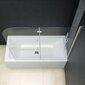 vidaXL Taittuva suihkukaappi 2 paneelia ESG 95x140 cm hinta ja tiedot | Suihkukaapit ja suihkunurkat | hobbyhall.fi