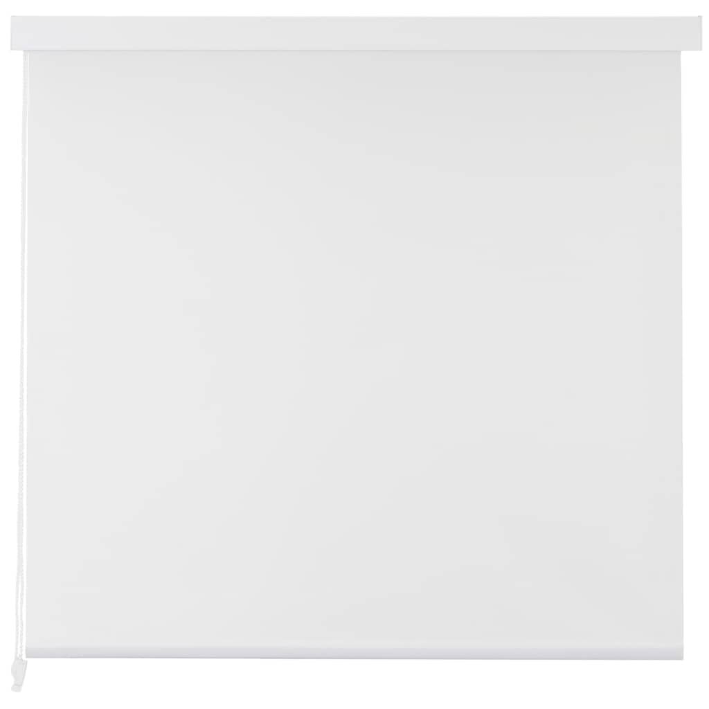 vidaXL Suihkun rullaverho 140x240 cm valkoinen hinta ja tiedot | Kylpyhuoneen sisustus | hobbyhall.fi
