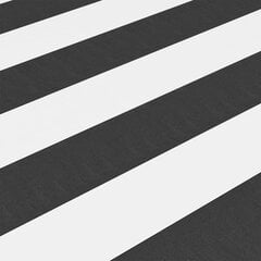 vidaXL Parvekkeen suoja antrasiitti/valkoinen 75x400 cm Oxford kangas hinta ja tiedot | Aurinkovarjot ja markiisit | hobbyhall.fi