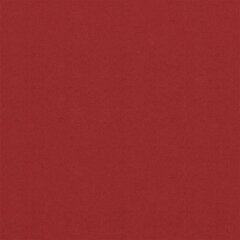 vidaXL Parvekkeen suoja punainen 120x300 cm Oxford kangas hinta ja tiedot | Aurinkovarjot ja markiisit | hobbyhall.fi