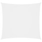 vidaXL Aurinkopurje Oxford-kangas neliönmuotoinen 3x3 m valkoinen hinta ja tiedot | Aurinkovarjot ja markiisit | hobbyhall.fi