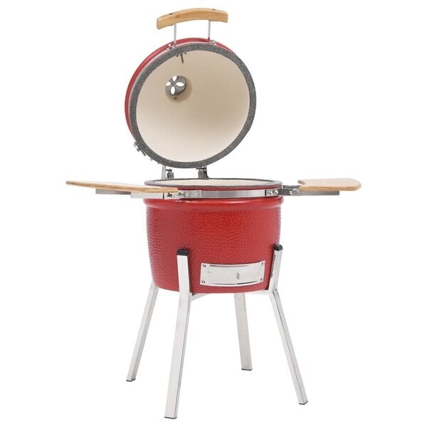 vidaXL Kamado grilli/savustin keramiikka 81 cm