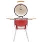 vidaXL Kamado grilli/savustin keramiikka 81 cm hinta ja tiedot | Grillit | hobbyhall.fi