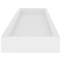 vidaXL Loggia seinähyllyt 4 kpl valkoinen 80x15x4 cm MDF hinta ja tiedot | Hyllyt | hobbyhall.fi