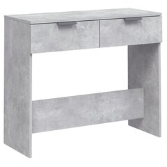 vidaXL Konsolipöytä betoninharmaa 90x36x75 cm tekninen puu hinta ja tiedot | Sivupöydät | hobbyhall.fi