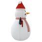 vidaXL Täytettävä lumiukko LED-valoilla 300 cm hinta ja tiedot | Juhlakoristeet | hobbyhall.fi