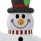 vidaXL Täytettävä lumiukko LED-valoilla 120 cm hinta ja tiedot | Joulukoristeet | hobbyhall.fi