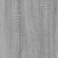vidaXL Kirjahylly harmaa Sonoma 60x33x70,5 cm tekninen puu ja teräs hinta ja tiedot | Hyllyt | hobbyhall.fi