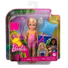 Barbie Retkeilysetti Chelsea ja makuupussi hinta ja tiedot | Tyttöjen lelut | hobbyhall.fi