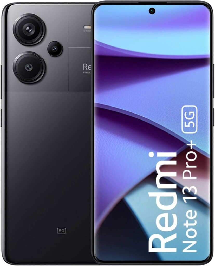 Xiaomi Redmi Note 13 Pro Plus 8/256GB 5G DS Midnight Black hinta ja tiedot | Matkapuhelimet | hobbyhall.fi