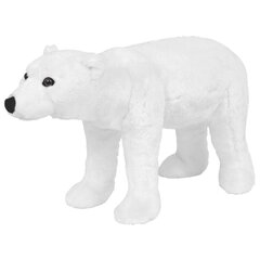vidaXL Seisova pehmolelu jääkarhu valkoinen XXL hinta ja tiedot | Pehmolelut | hobbyhall.fi