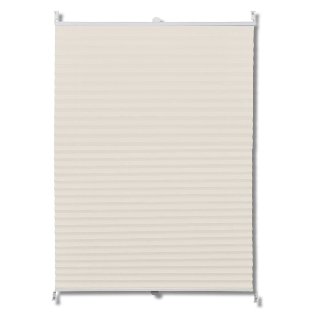 240617 Plisse Blind 40x100cm Creme hinta ja tiedot | Kaihtimet | hobbyhall.fi