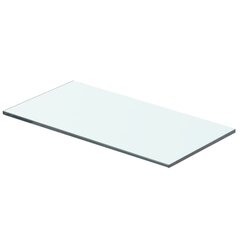 vidaXL Hyllyt 2 kpl kirkas lasi 40x15 cm hinta ja tiedot | Hyllyt | hobbyhall.fi