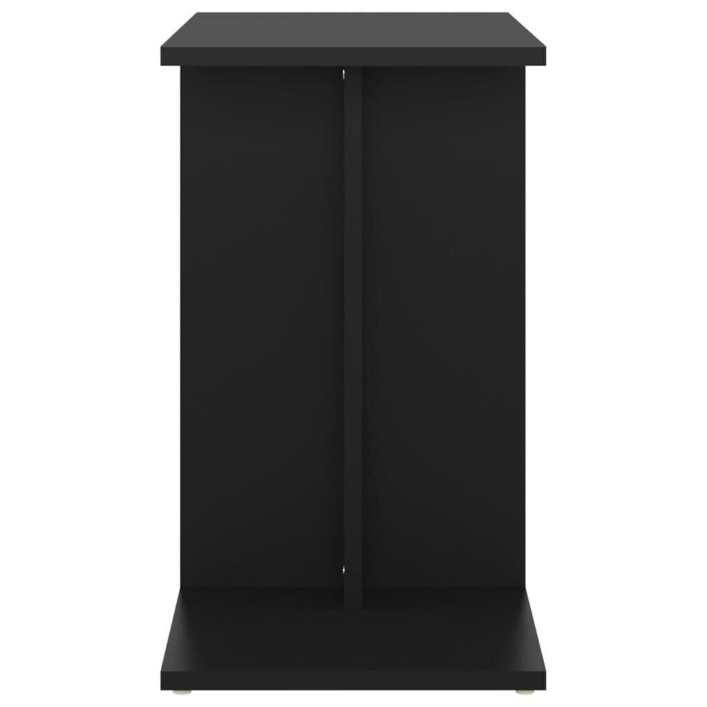 vidaXL Sivupöytä musta 50x30x50 cm lastulevy hinta ja tiedot | Sohvapöydät | hobbyhall.fi