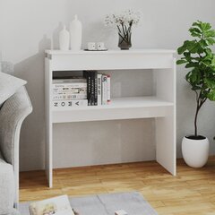 vidaXL Konsolipöytä valkoinen 80x30x80 cm lastulevy hinta ja tiedot | Sohvapöydät | hobbyhall.fi