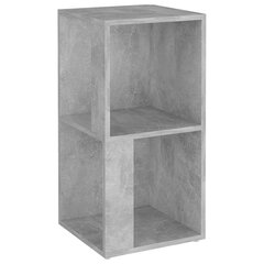 vidaXL Kulmakaappi betoninharmaa 33x33x67 cm lastulevy hinta ja tiedot | Olohuoneen kaapit ja lipastot | hobbyhall.fi