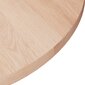 vidaXL Pyöreä pöytälevy Ø50x1,5 cm käsittelemätön täysi tammi hinta ja tiedot | Pöytälevyt | hobbyhall.fi