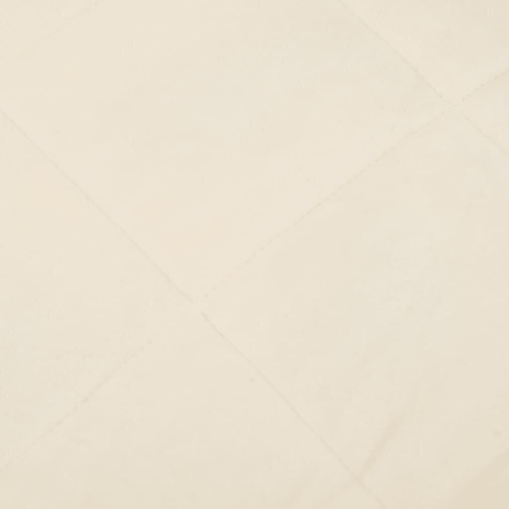 vidaXL Painopeitto vaalea kerma 220x230 cm 11 kg kangas hinta ja tiedot | Peitot | hobbyhall.fi