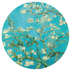 WallArt Tapetti ympyrä Almond Blossom 190 cm hinta ja tiedot | Valokuvatapetit | hobbyhall.fi