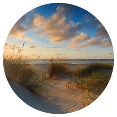 WallArt Tapetti ympyrä Beachlife 190 cm hinta ja tiedot | Valokuvatapetit | hobbyhall.fi