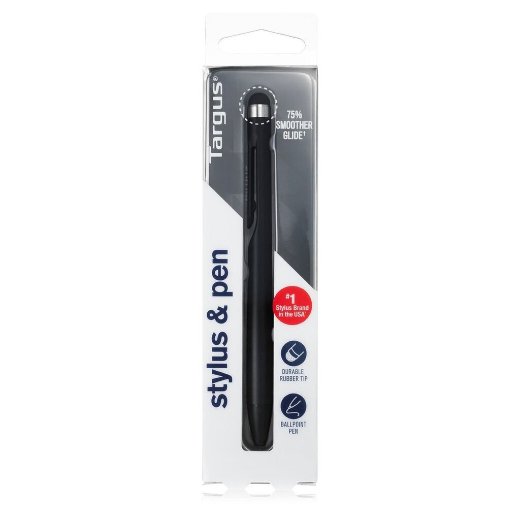 TARGUS 2-IN-1 PEN STYLUS BLACK hinta ja tiedot | Tablettien lisätarvikkeet | hobbyhall.fi