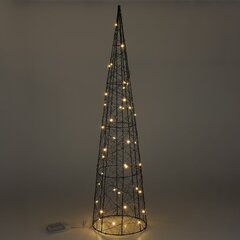 Joulukuusi, kartio, 40 LED, 80 cm hinta ja tiedot | Joulukoristeet | hobbyhall.fi