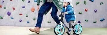 Kinderkraft 2WAY NEXT 12" tasapainopyörä ruskea, musta, vaaleanpunainen hinta ja tiedot | Potkupyörät | hobbyhall.fi
