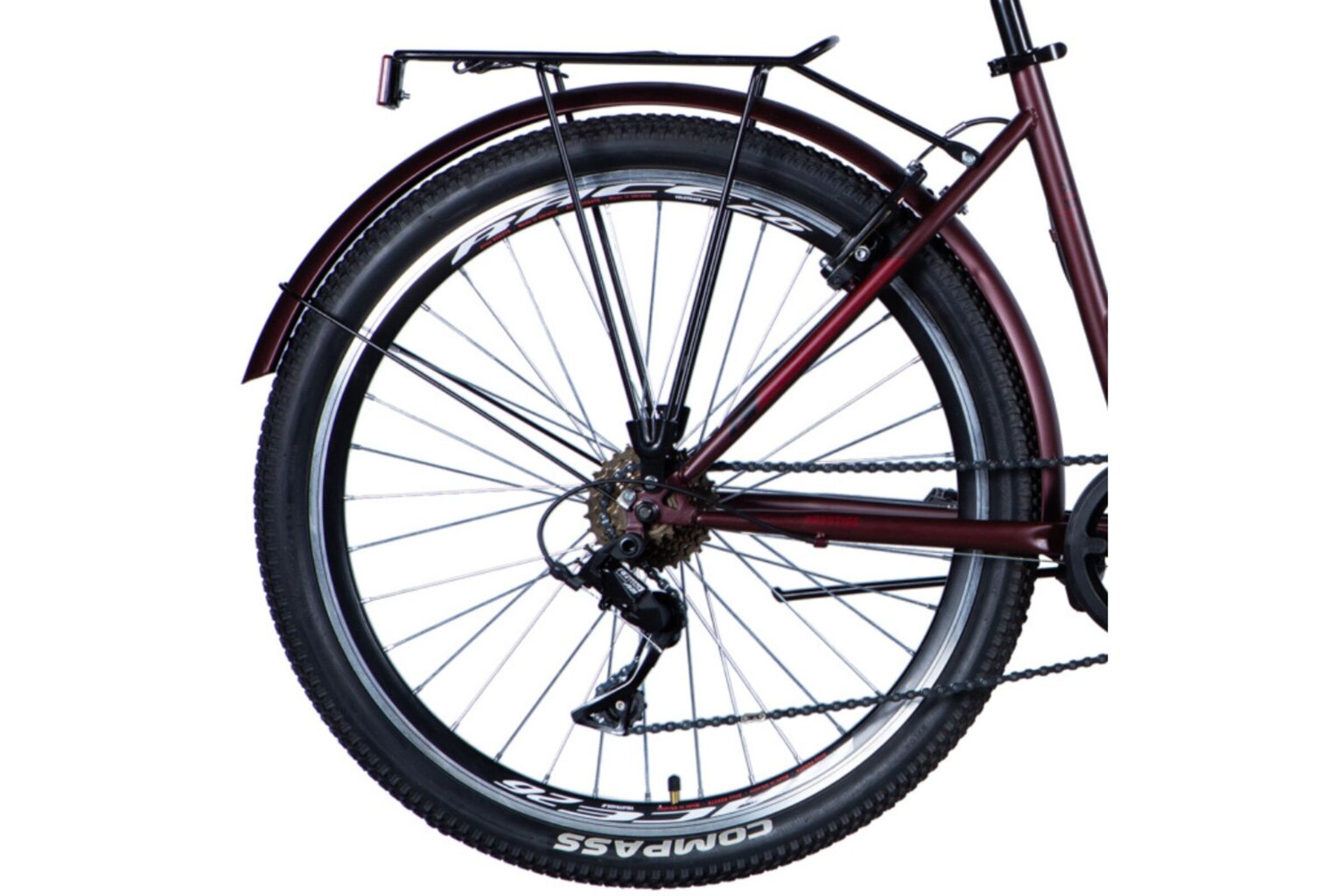 Prestige pyörä, 26'', 150-180 cm, punainen hinta ja tiedot | Polkupyörät | hobbyhall.fi