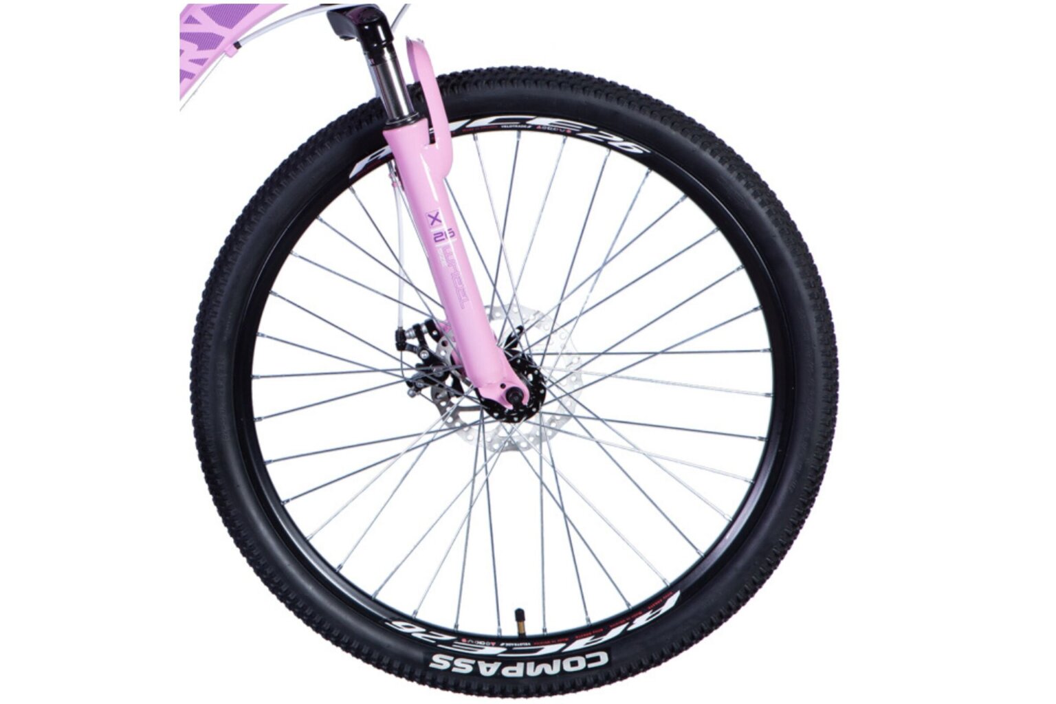 Polkupyörä MTB Discovery Bastion Disc 26", Alumiini, 160-185 cm, 21 vaihdetta, vaaleanpunainen hinta ja tiedot | Polkupyörät | hobbyhall.fi