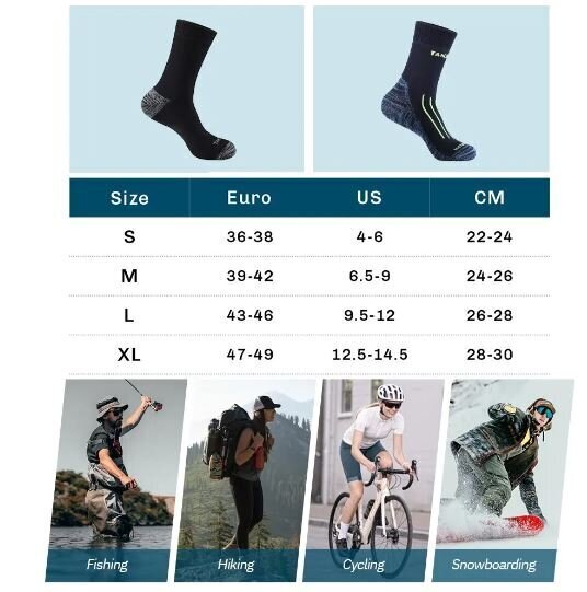 Vedenpitävät sukat hinta ja tiedot | Miesten sukat | hobbyhall.fi