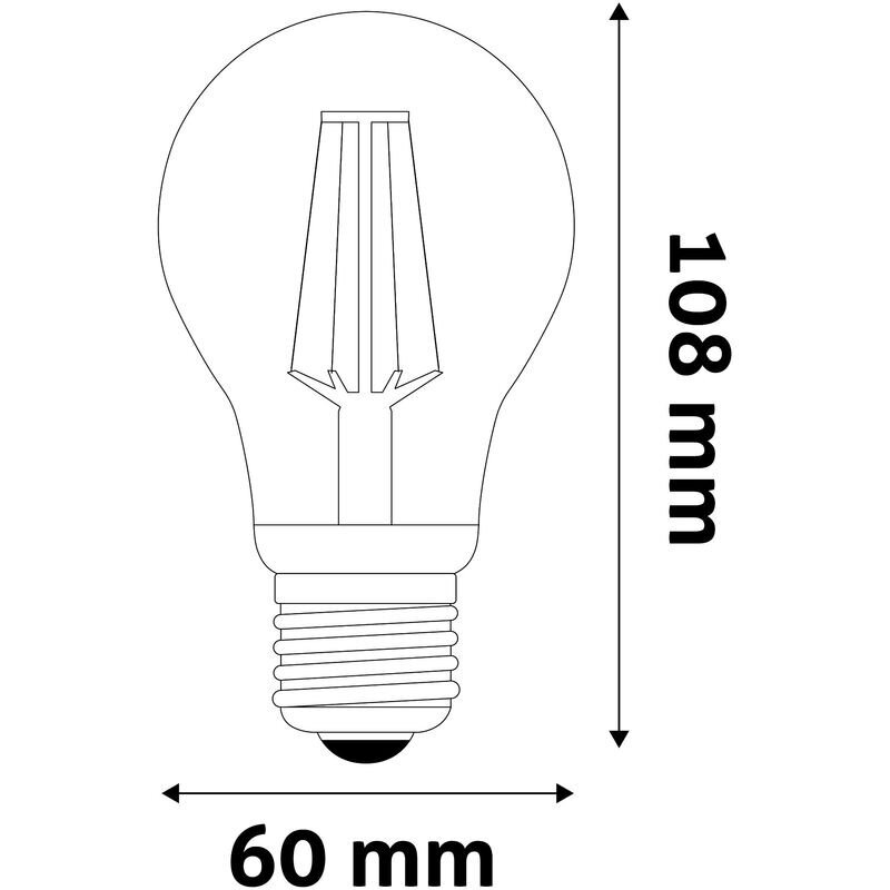 LED-lamppu Avide 7W E27 Filamentti hinta ja tiedot | Lamput | hobbyhall.fi